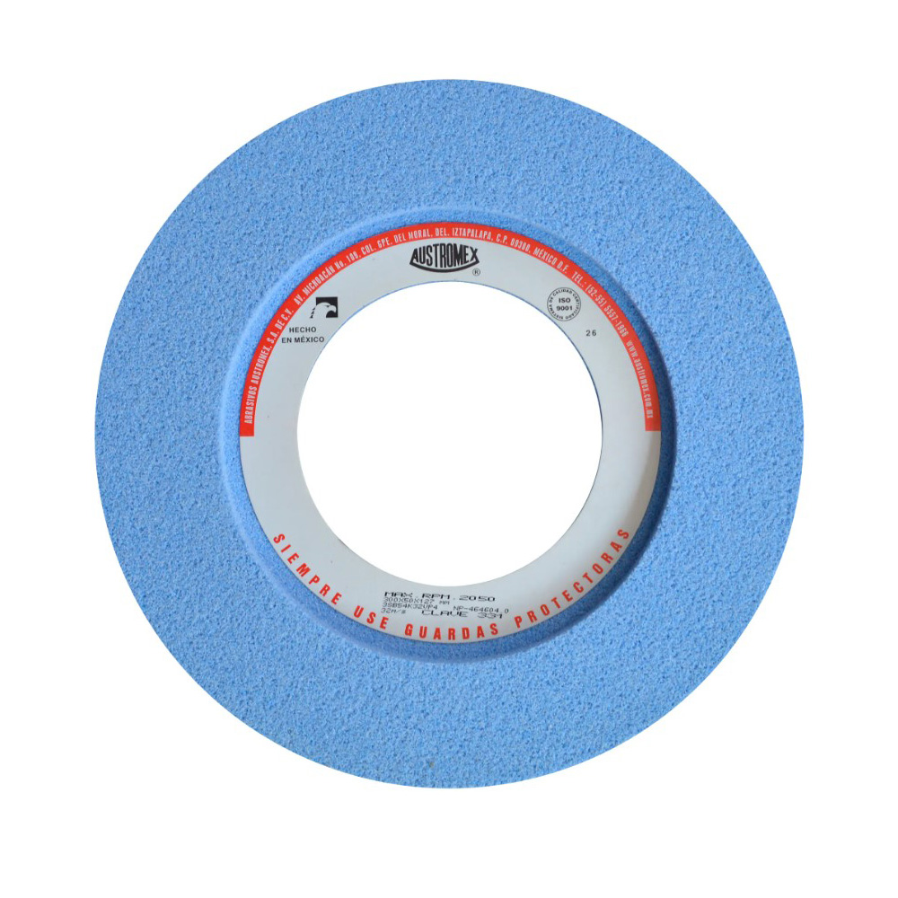 RUEDA ABRASIVA PARA AFILADO Y RECTIFICADO DE ACERO 300X50X127 MM