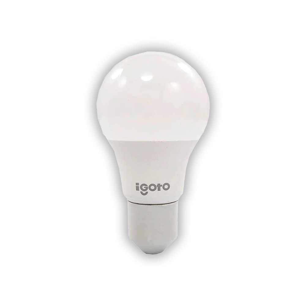 FOCO LED A60 9 WATTS ENTRADA ESTANDAR (LUZ BLANCA 6500 K) (VENTA MINIMA X EMPAQUE INNER DE 10 PZAS)