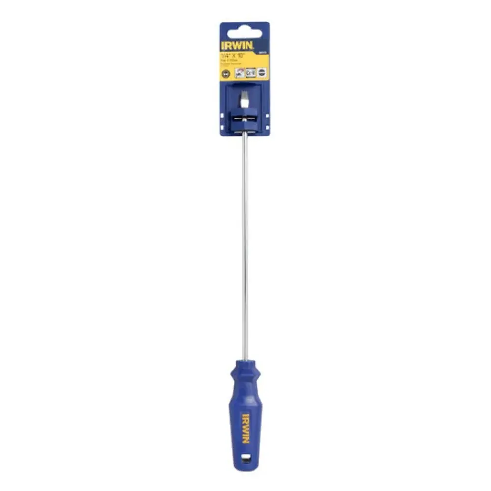 DESARMADOR PLANO 1/4 X 10 LINEA PRO C/MANGO TRILOBULAR DE CROMO-VANADIO (1864175