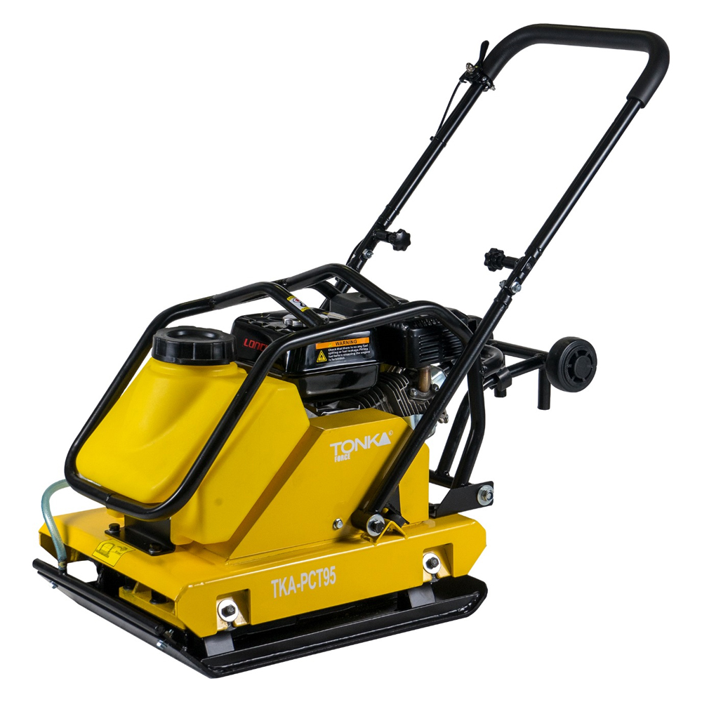 PLACA COMPACTADORA CON MOTOR RATO DE 7 HP DE POTENCIA Y 18 KN DE FUERZA