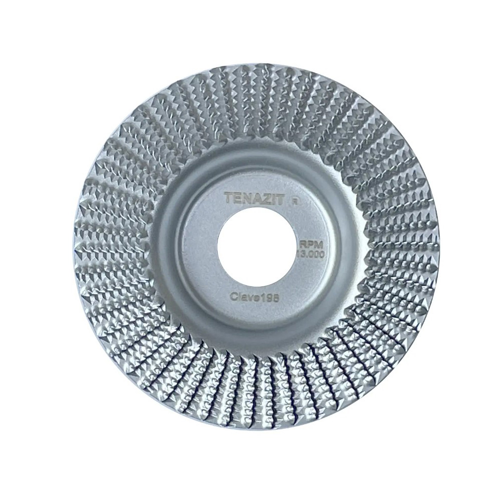 DISCO PARA DESBASTE DE MADERA PLANO DE 4 X 7/8 (METALICO) P/MINIESMERILADORA