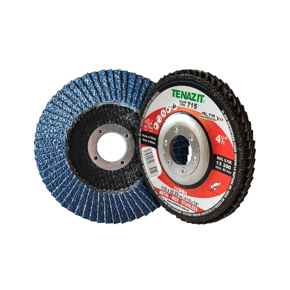 DISCO LAMINADO, GRANO ZIRCONIO, DE 115 X 22.23 MM