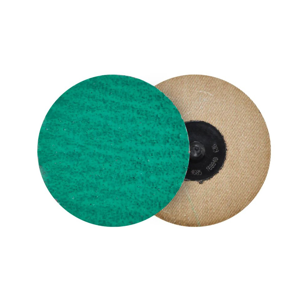 DISCO DE LIJA DE CAMBIO RÁPIDO (ROL-OK), DE ZIRCONIO VERDE TUZ2Y - 35, DE 76MM