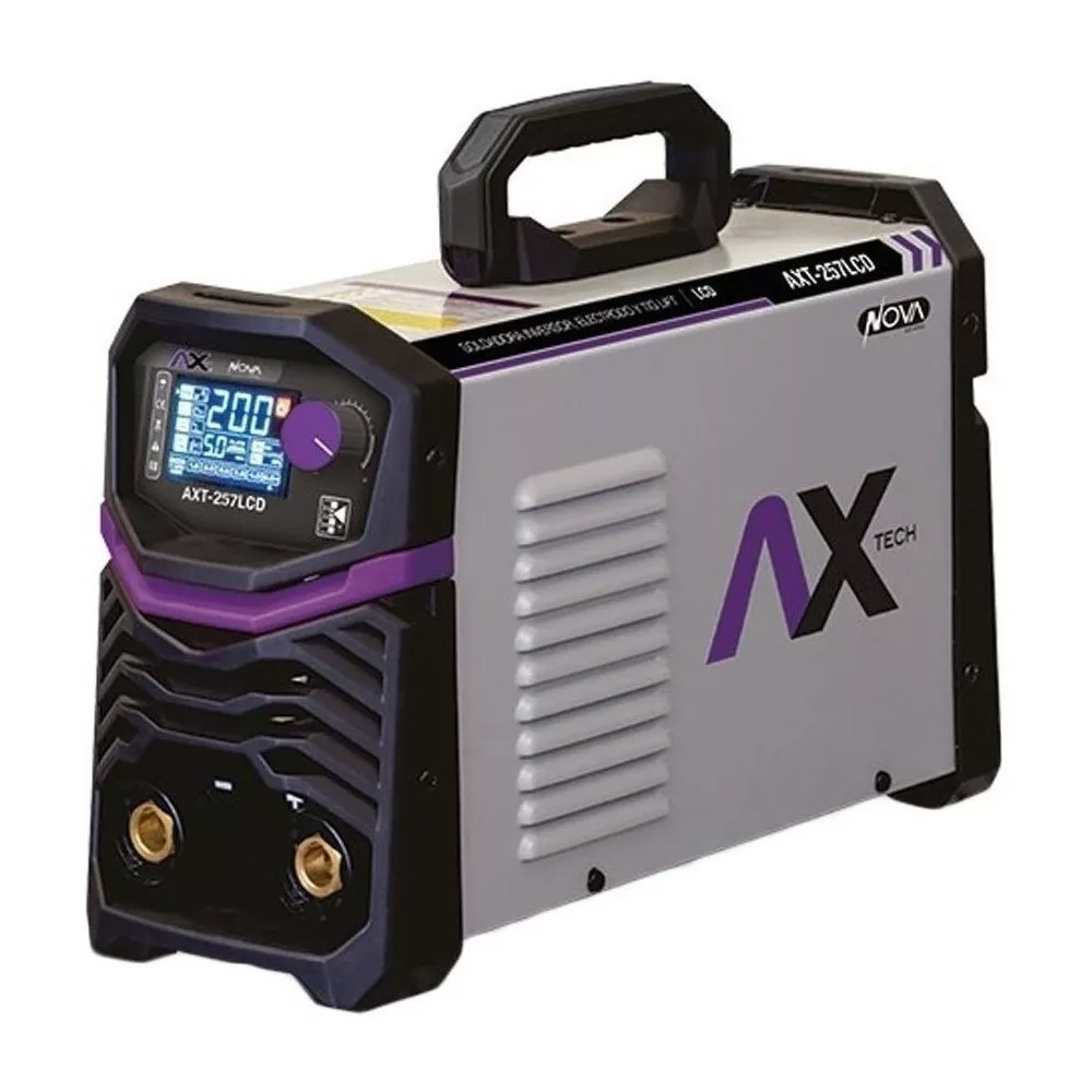 SOLDADORA INVERSOR ELECTRODO Y TIG LIFT 250A, BI VOLTAJE 110-220V PANTALLA LCD