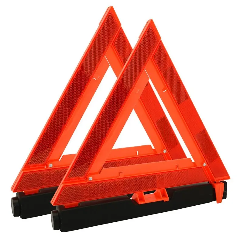 TRIANGULO REFLEJANTE 10" 2 PIEZAS