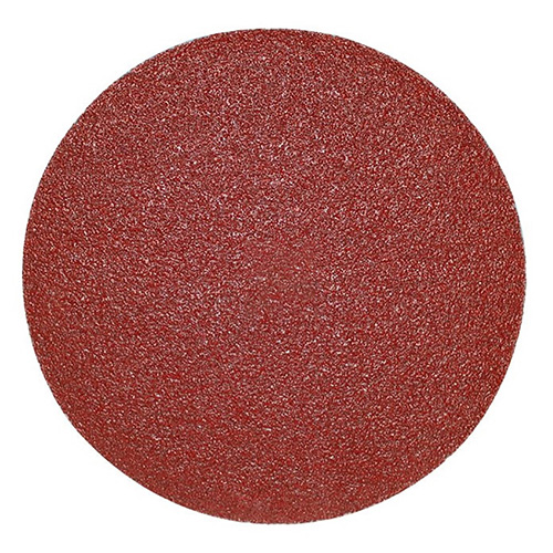 DISCO DE LIJA C/PEGAMENTO 5 GRANO 80 RESPALDO TELA (ROJO) X088 (FAN-DLPT-5-80) (PAQ. 50 PZAS.)