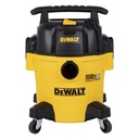 ASPIRADORA DE 4 HP 5 GAL. 20 LTS SECO/MOJADO CARCAZA DE POLIMERO 80 CFM CABLE 3 MTS C/6 ACCS. Y TECN. SILENCIOSA