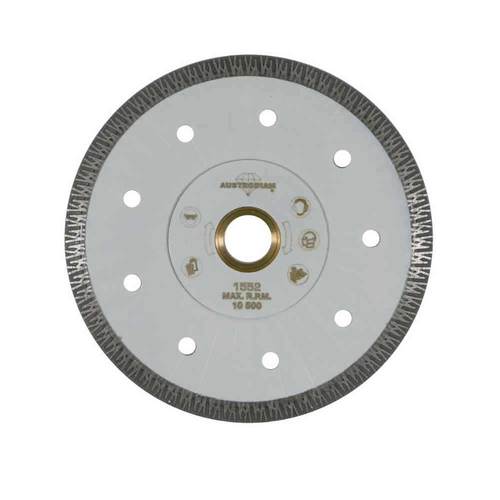 DISCO DE DIAMANTE DE 125X1.3X22.2MM PARA CORTE DE CERAMICA SUPER DENSA