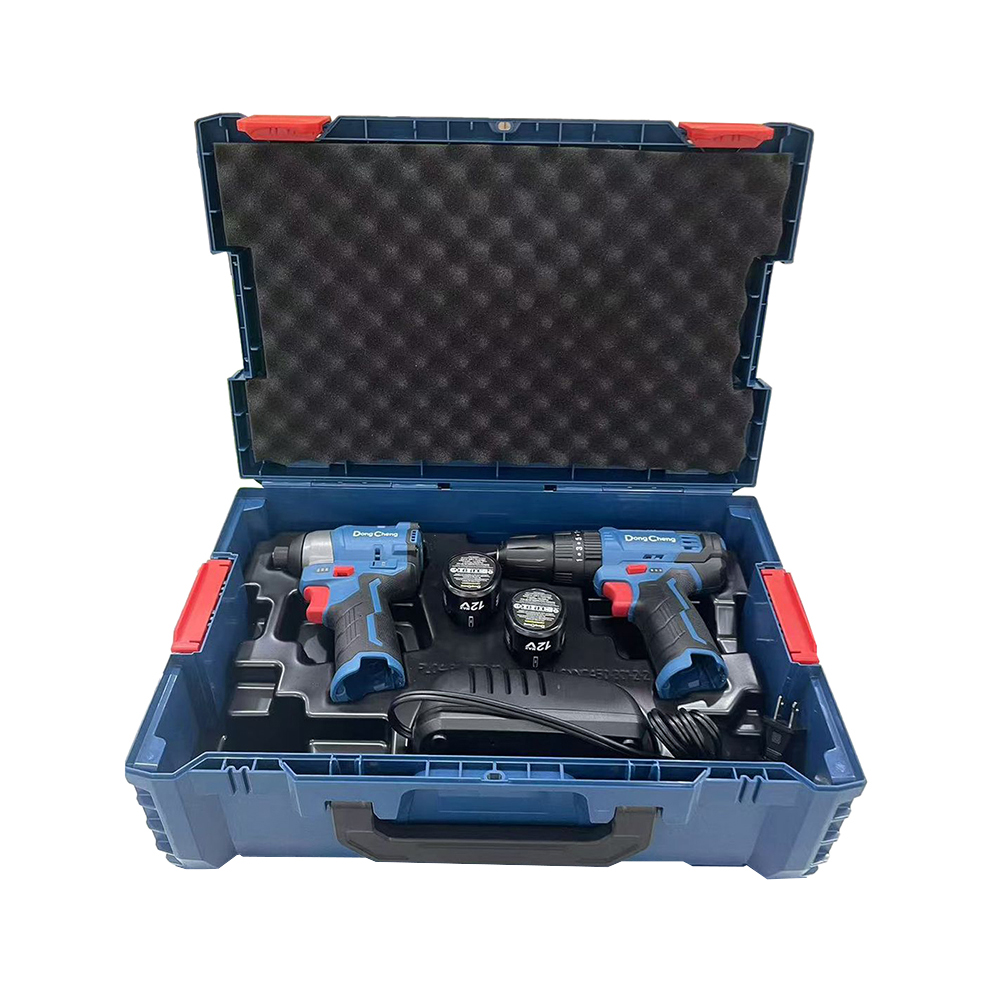 COMBO TAL/ROTOM/DEST 3/8 12V BRUSHLESS C/2 BAT 2AMP+DEST.IMPACTO C/125 NM TORQUE C/CAJA STOCKABLE