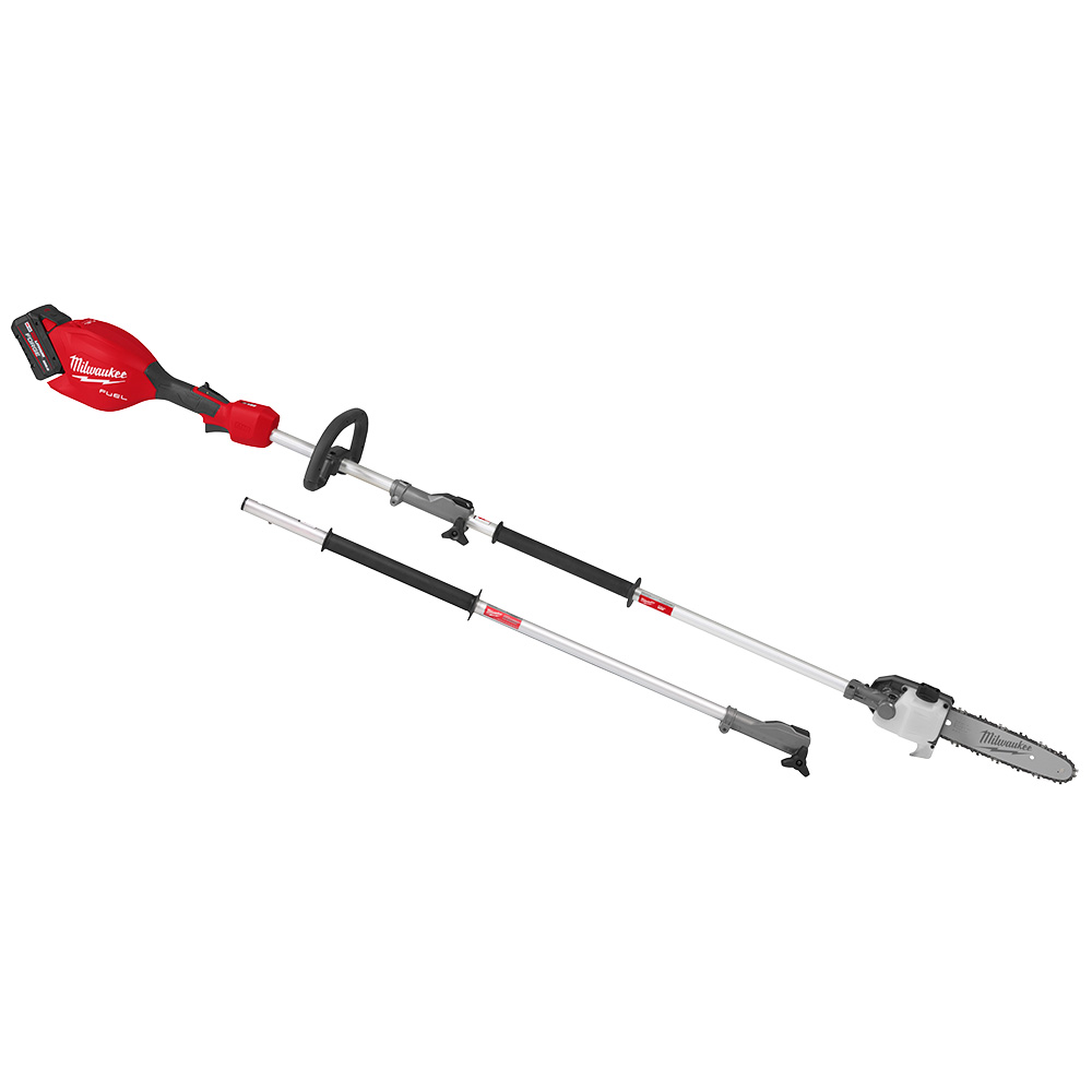 MOTOSIERRA DE ALTURA MILWAUKEE DE 10 PULGADAS M18 FUEL (INCLUYE BATERIA FORGE DE 8AMP)