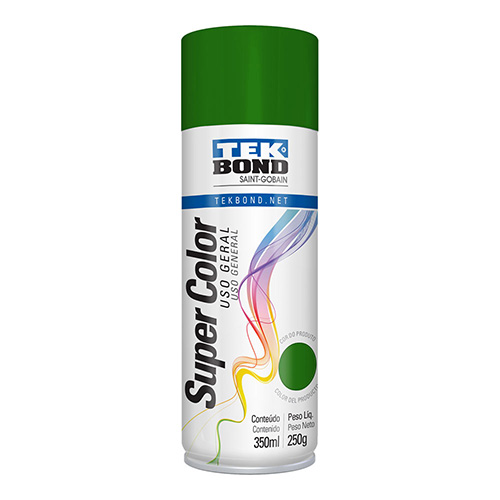 PINTURA EN SPRAY TEKBOND VERDE METALIZADO (350 ML/250 G) (69957327156)