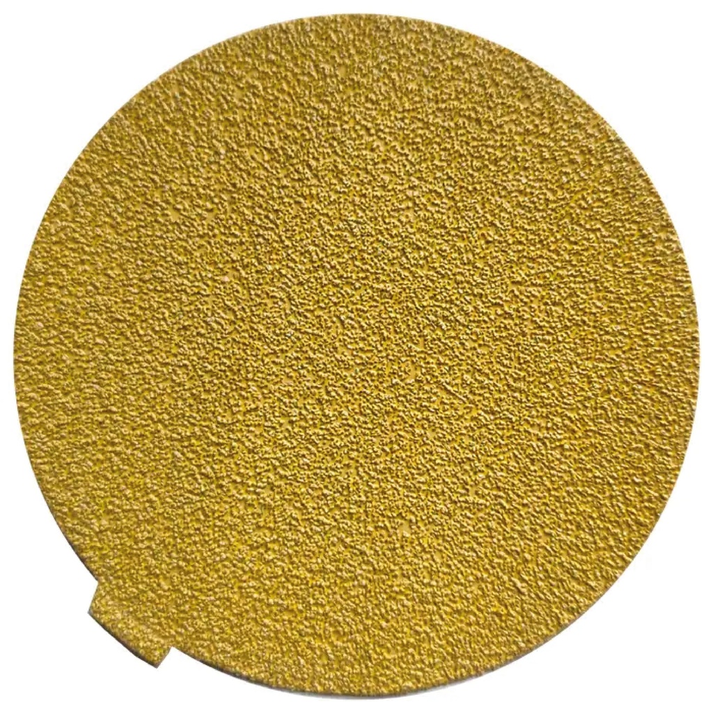 DISCO DE LIJA AUTOADHERIBLE DE ÓXIDO DE ALUMINIO, GRANO 40 DE 127 MM