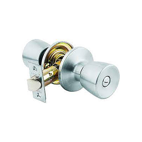 CERRADURA TUBULAR P/BAÑO MODELO TILLEY CROMO SATINADO (COPA)