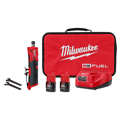 KIT RECTIFICADORA INALAMBRICA RECTA 1/4 M12 FUEL