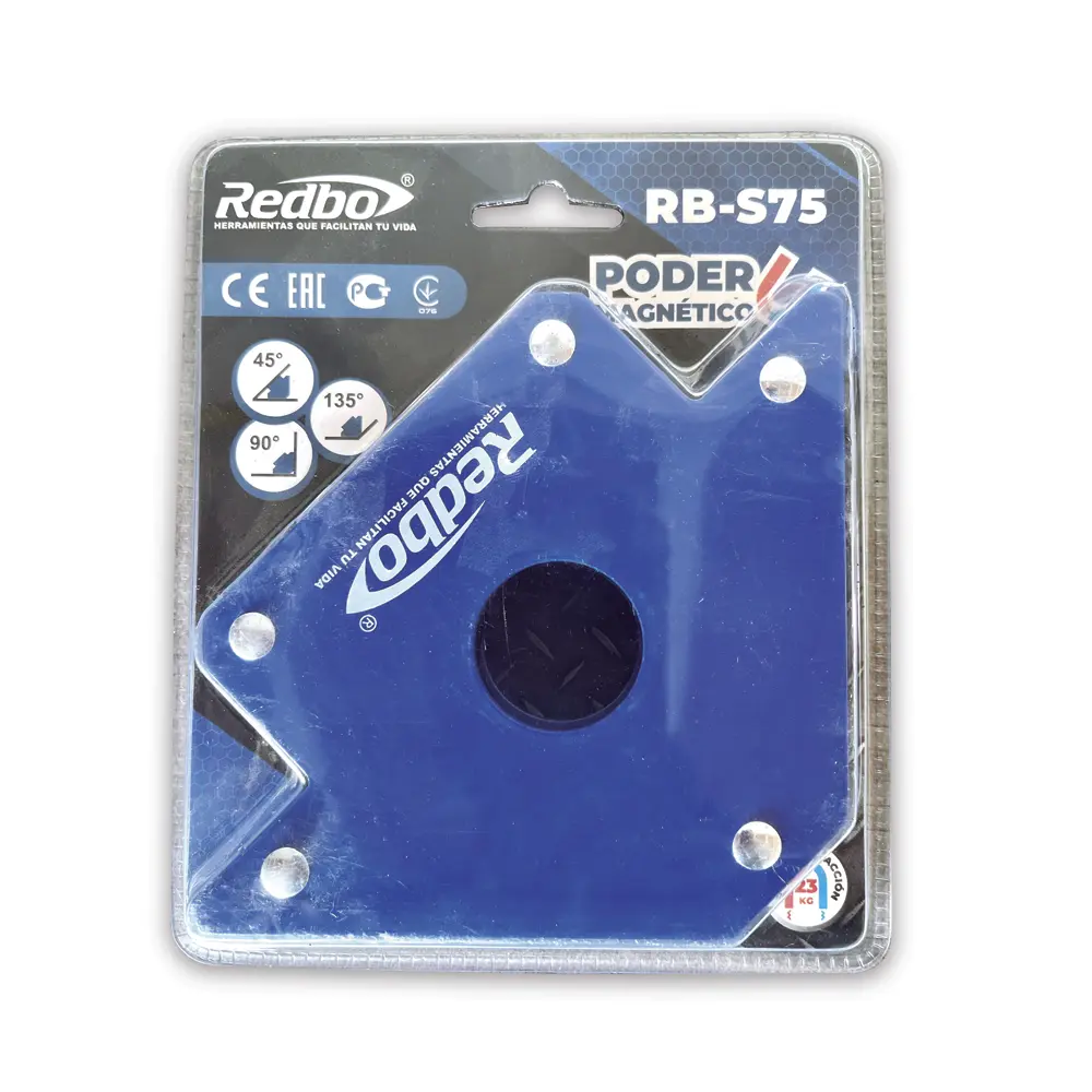 ESCUADRA MAGNETICA PARA SOLDAR 45/90/135° 23KG