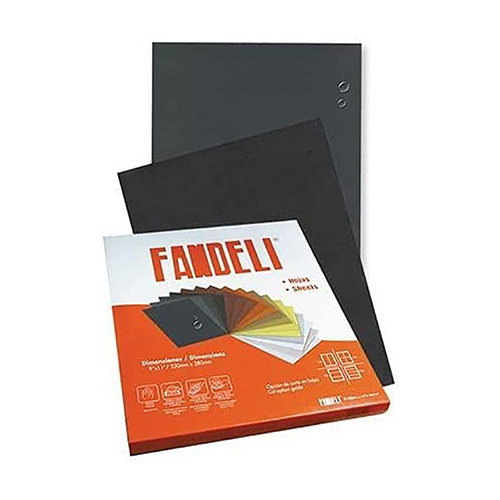 LIJA DE ESMERIL GRANO 60 (FAN-X8660) (PAQ. 25 PZAS.)