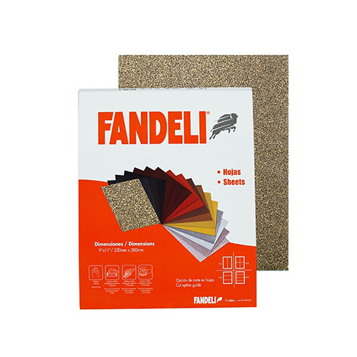 LIJA DE MADERA GRANO 50 (FAN-D08150) (PAQ. 25 PZAS.)