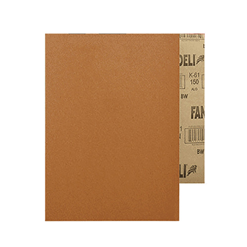 LIJA DE MADERA GRANO GRUESO (FAN-K61G) (PAQ. 50 PZAS.)