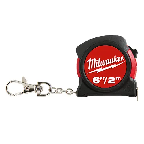 FLEXOMETRO TIPO LLAVERO MILWAUKEE DE 6 PIES / 2 METROS