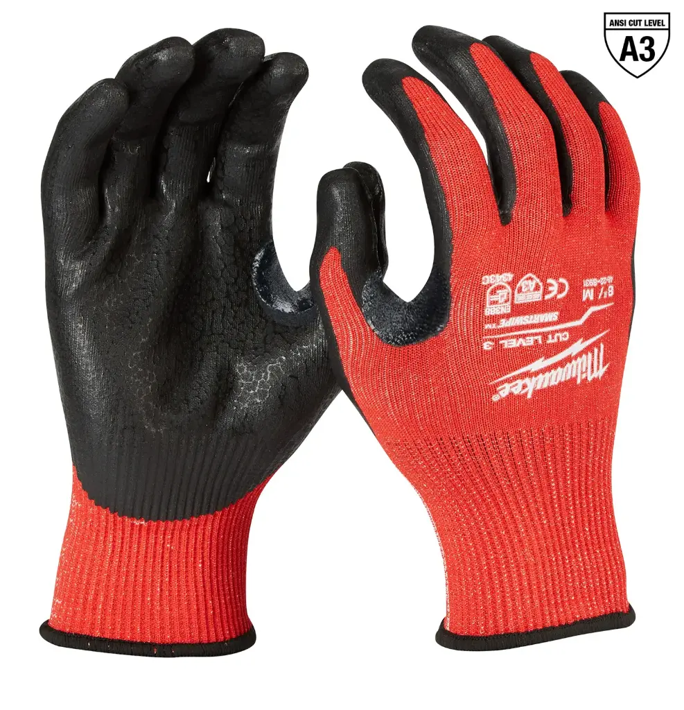(12)CUT 3 NITRILE GLOVE VEND 12PK-M