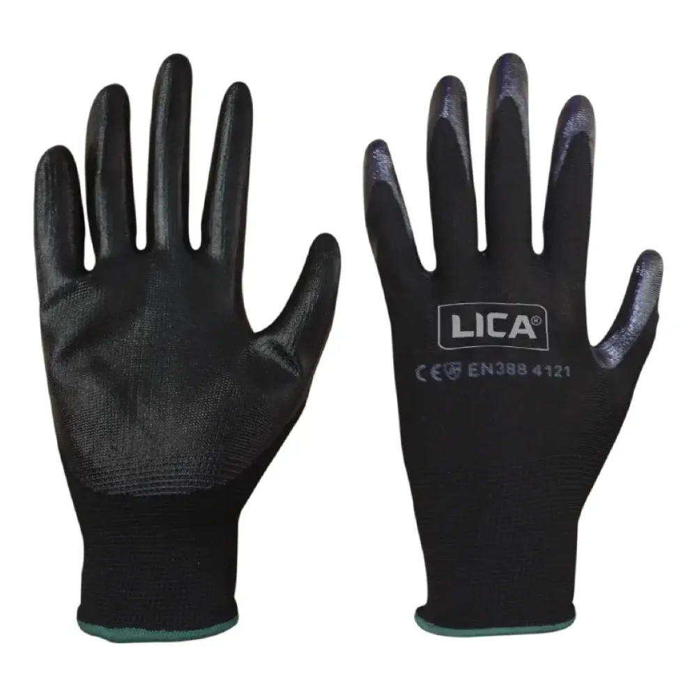 GUANTE LICA NYLON/RECUB NITRILO T-8 