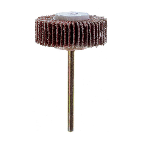 RUEDA FLAP 3/8 GRANO 120 C/VASTAGO 1/8 (DRE-503)