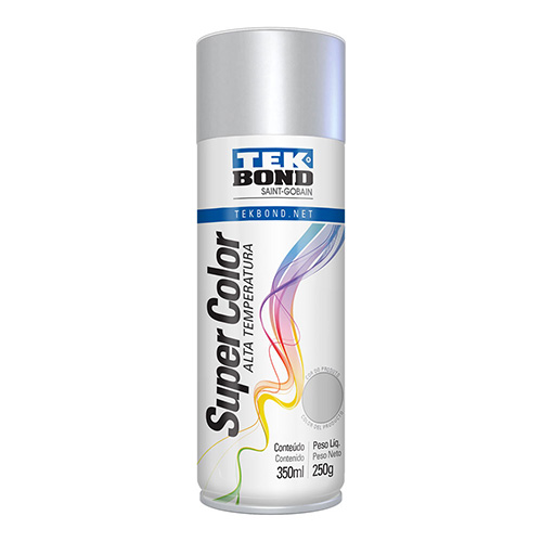 PINTURA EN SPRAY TEKBOND ALUMINIO ALTA TEMPERATURA (350 ML/250 G) (69957327151)