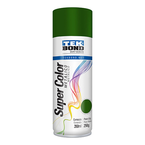 PINTURA EN SPRAY TEKBOND VERDE OBSCURO (350 ML/250 G) USO GENERAL (69957327142)