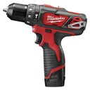 ROTOMARTILLO 3/8 12 V M12 V.V.R. 400 1500 RPM 0-22,500 GPM 2 BAT.