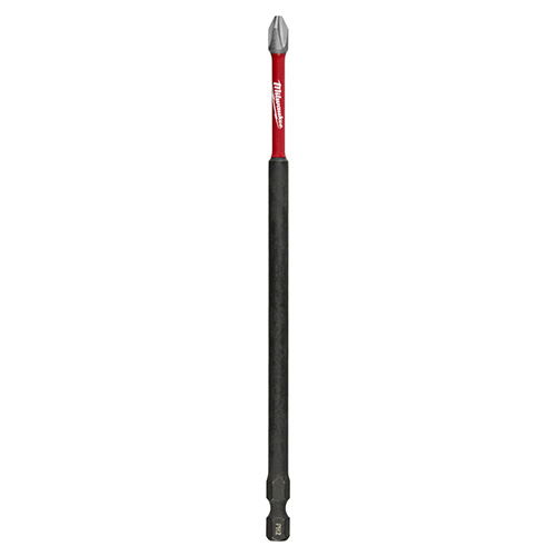 PUNTA P/DESARMADOR MILWAUKEE PUNTA PHILLIPS No.2 X 6 DE LARGO SHOCKWAVE (1 PZA.)