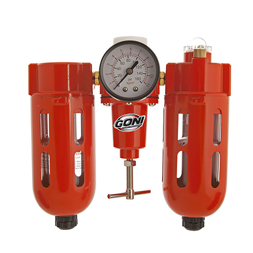 REGULADOR DE PRESION 1/4 C/FILTRO Y LUBRICADOR 0-150 PSI (UNIDAD DE MANTTO)