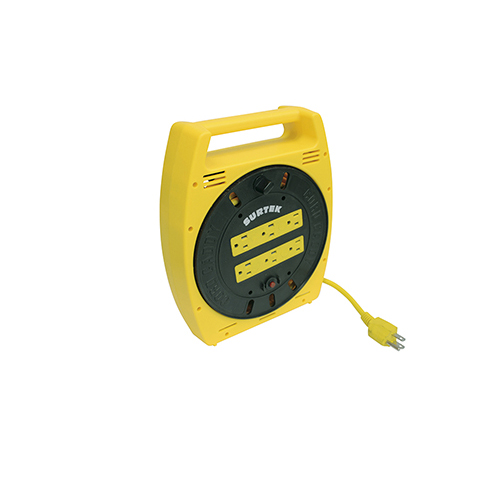 EXTENSION PORTATIL TIPO CARRETE DE 6m