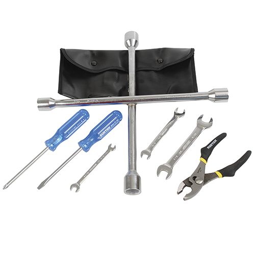 JUEGO AUTOMOTRIZ STD C/7 PZAS. Y ESTUCHE DE VINIL BLISTER