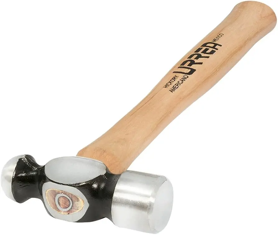 MARTILLO MAQUINADO DE BOLA C/MANGO DE MADERA HICKORY AMERICANO DE 16 32 OZ