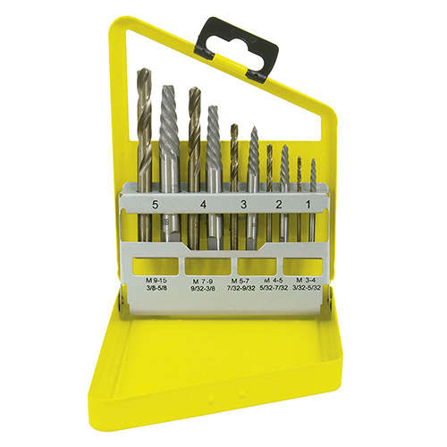 JUEGO EXTRACTOR TORNILLOS CON BR