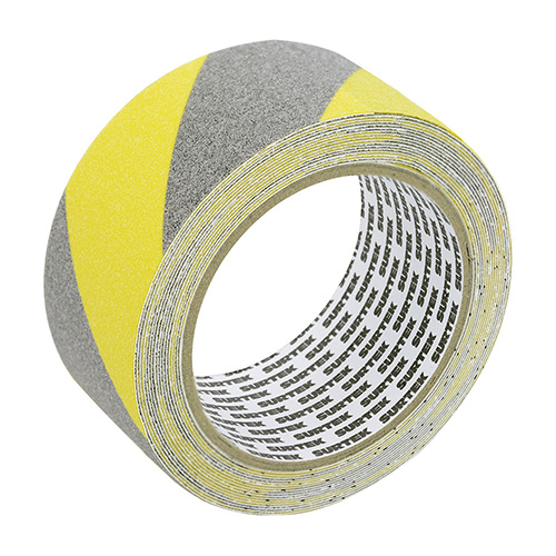CINTA ANTIDERRAPANTE AMARILLO C/NEGRO