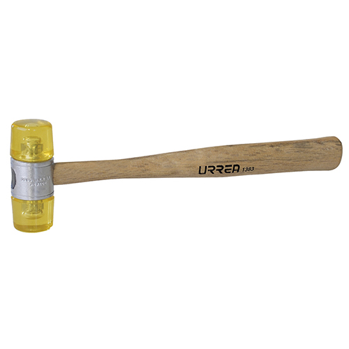 MARTILLO DE TAPAS DE PLASTICO 13oz C/MANGO DE FIBRA DE VIDRIO
