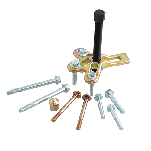 EXTRACTOR DE VOLANTE TIPO PATA DE GALLO C/13 PZAS.