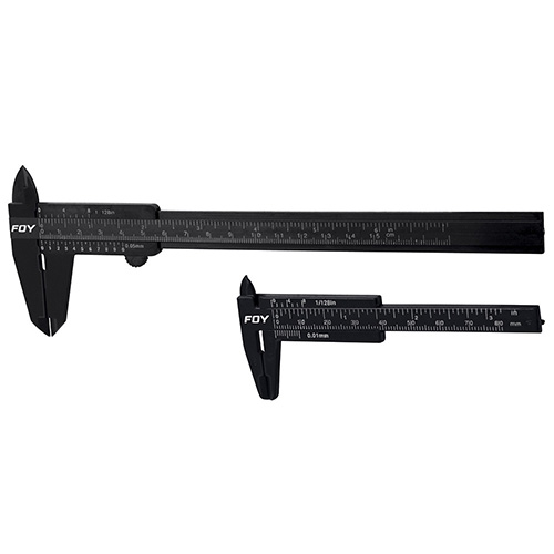 JUEGO 2 VERNIER PLAST 3 Y 6 PLG