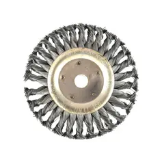 CARDA CEPILLO CIRCULAR ALAMBRE TRENZADO 6X5/8X1/2X 1 3/8