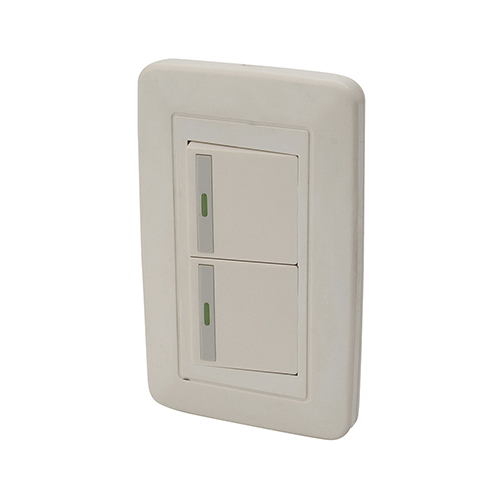 APAGADOR DOBLE LINEA EUROPA 15 A 127 V