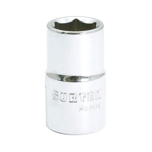 DADO CORTO EN TARJETA DE 1/2 STD C/6 PUNTAS DE 1/2