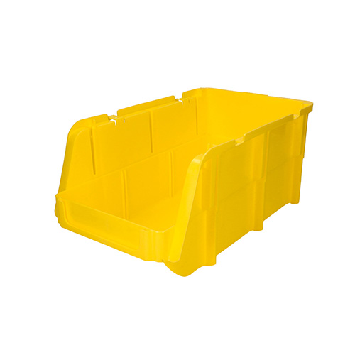 GAVETA PLÁSTICA PICO DE PATO COLOR AMARILLO 17" X 16" X 7"