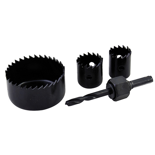 JUEGO DE SIERRAS CORTACÍRCULOS, 4 PIEZAS