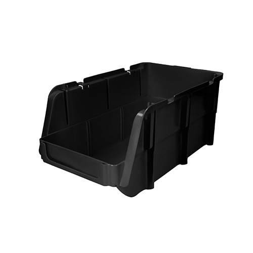 GAVETA PLÁSTICA PICO DE PATO COLOR NEGRO 11" X 6" X 5"
