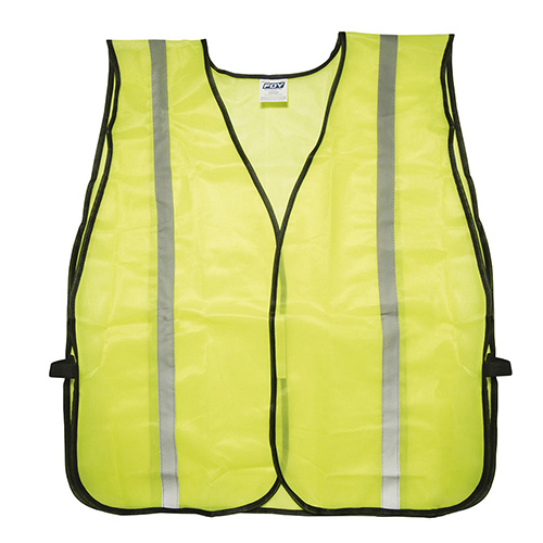 CHALECO DE SEGURIDAD DE MALLA DE POLIÉSTER DE ALTA VISIBILIDAD AMARILLO UNITALLA