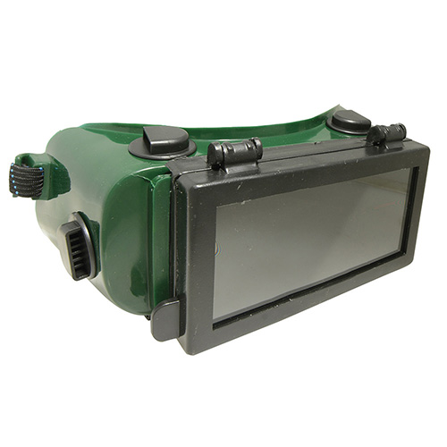 GAFAS PARA SOLDAR DE 11 SOMBRAS CON CRISTAL ABATIBLE PARA SOLDADURA ELÉCTRICA