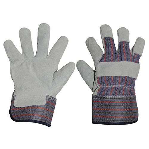 GUANTES DE CARNAZA Y LONETA UNITALLA