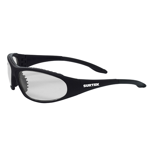 LENTES DE SEGURIDAD MODELO REFORZADO, TRANSPARENTES
