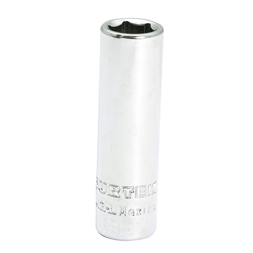 DADO LARGO CUADRO DE 1/4", 6 PUNTAS, EN PULGADAS, 3/16"